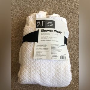 NWT shower wrap